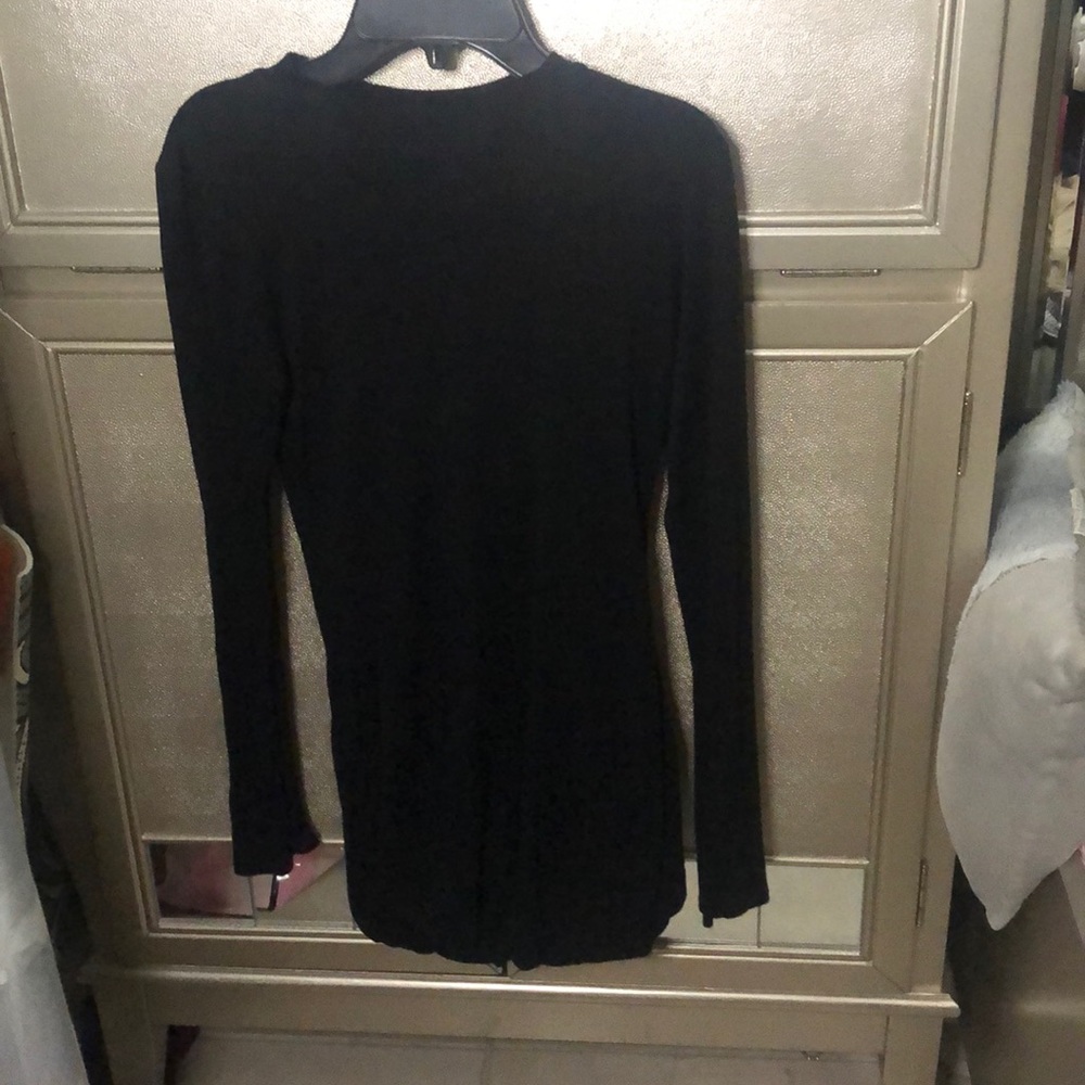 Black Kylie Jenner inspired dress